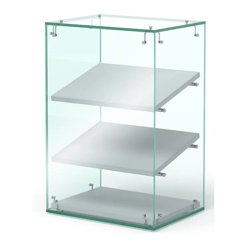 Фото Витрина Сладость №10Л-О для выпечки 40x60x30 см стекло цвет серый