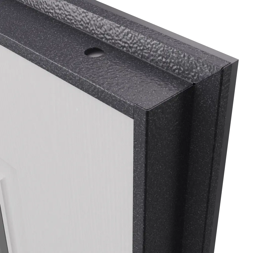 Фото 14 Дверь входная металлическая Гибсон 86x205 см левая скай беленый с зеркалом