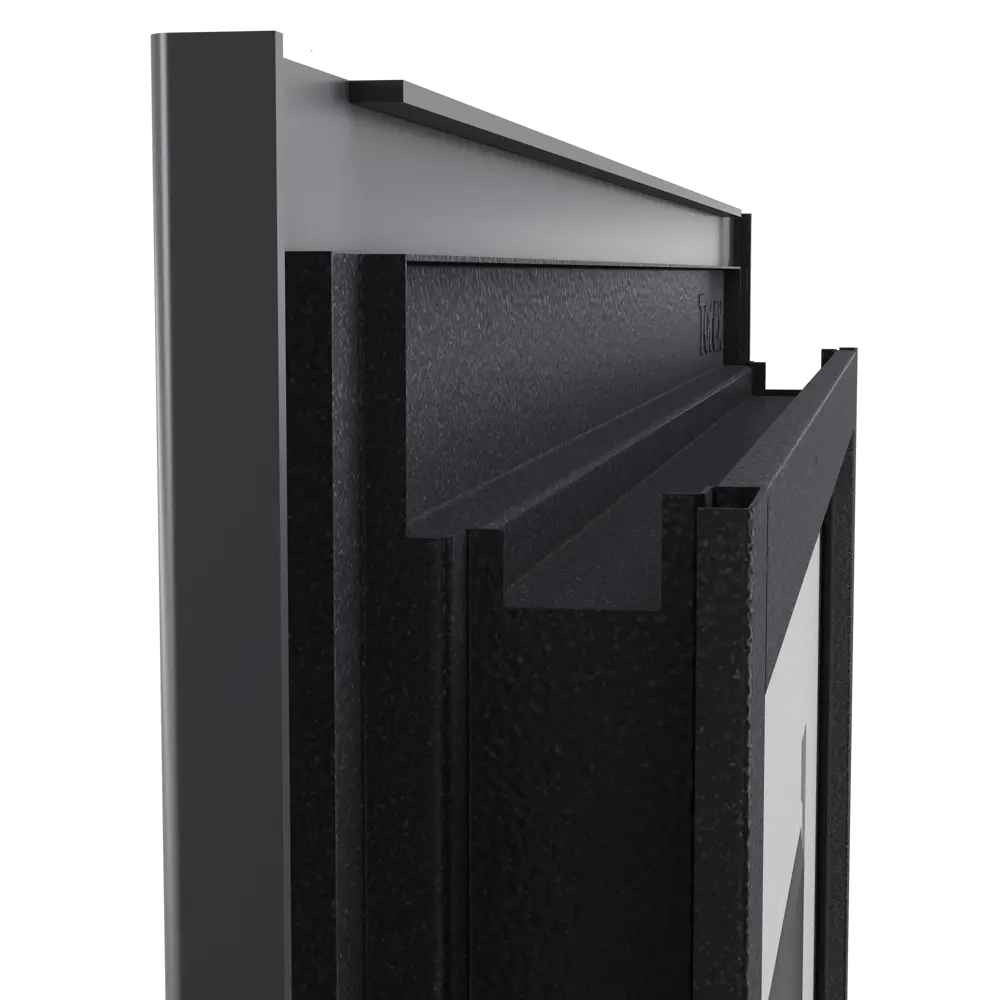 Фото 12 Дверь входная металлическая Гибсон 86x205 см левая скай беленый с зеркалом