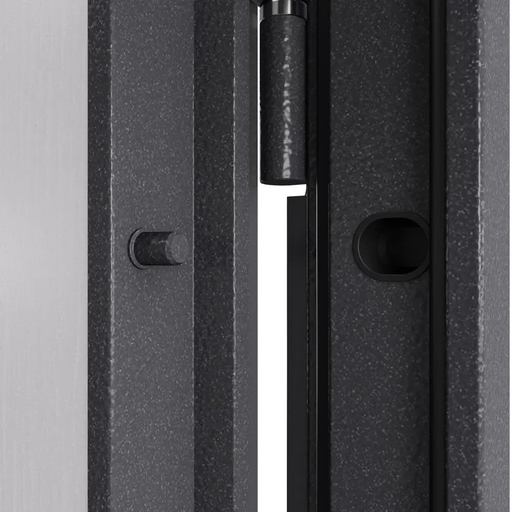 Фото 15 Дверь входная металлическая Гибсон 95x205 см левая скай беленый с зеркалом