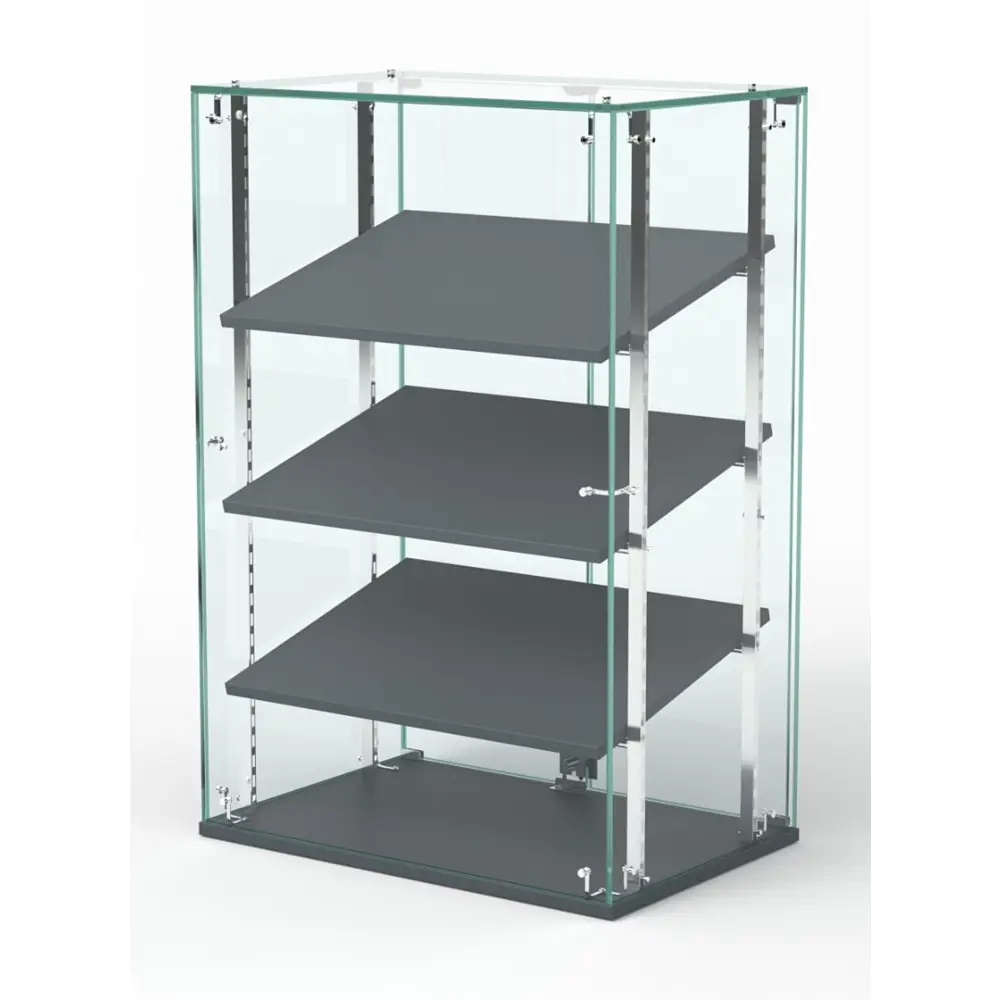 Фото Витрина Сладость №3-РЕГ-П 60x90x40 см стекло цвет темно-серый