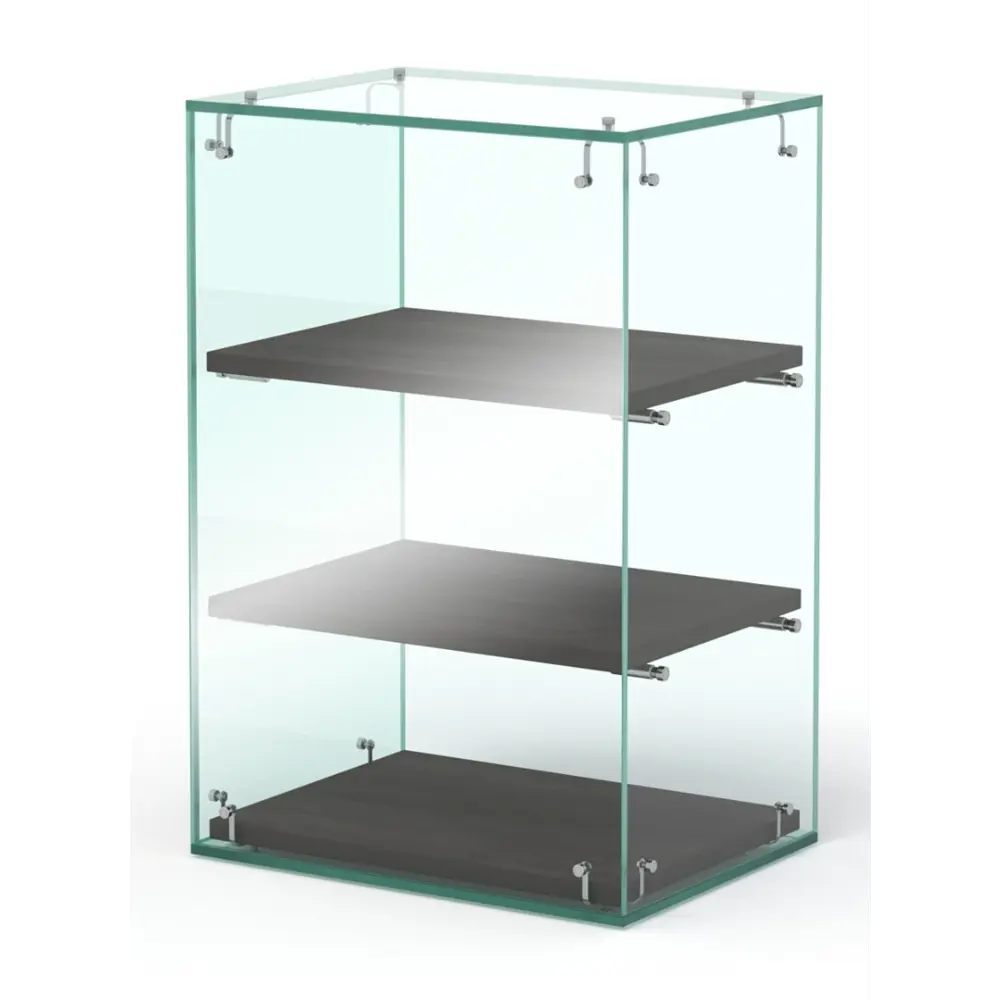 Фото Витрина Сладость №2-П для выпечки 90x90x30 см стекло цвет грейвуд