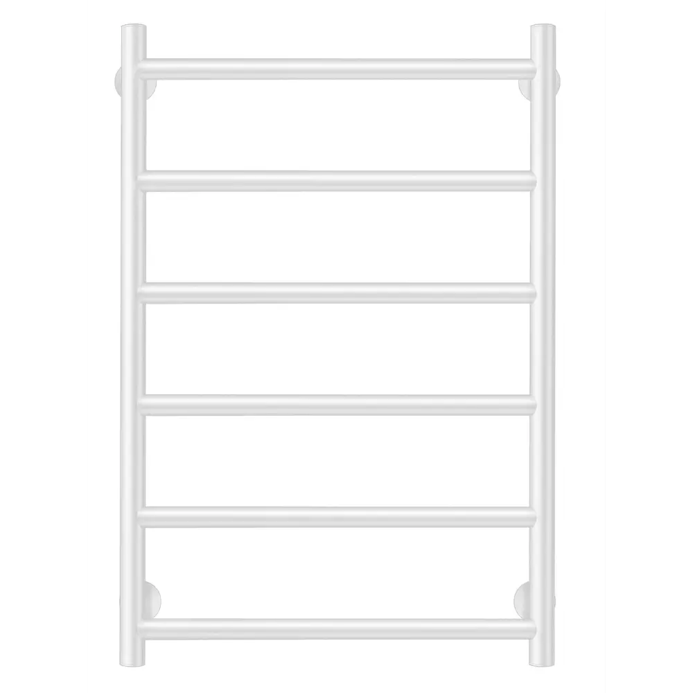 Фото Полотенцесушитель электрический Secado Триада 1 плюс левый 500x800 мм 300 Вт с терморегулятором лесенка цвет белый матовый