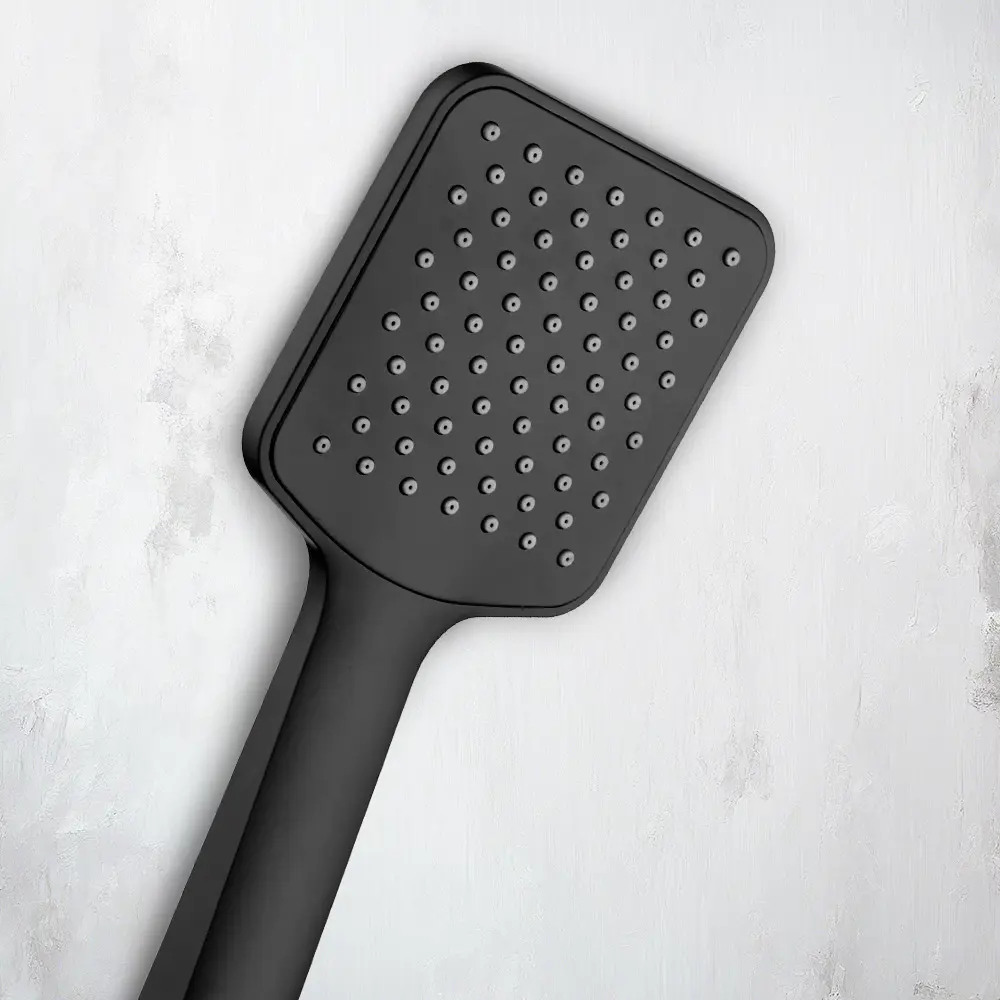 Фото 2 Лейка для душа Gross aqua GA1550MB 1 режимная цвет черный матовый Фото 2 Лейка для душа Gross aqua GA1550MB 1 режимная цвет черный матовый