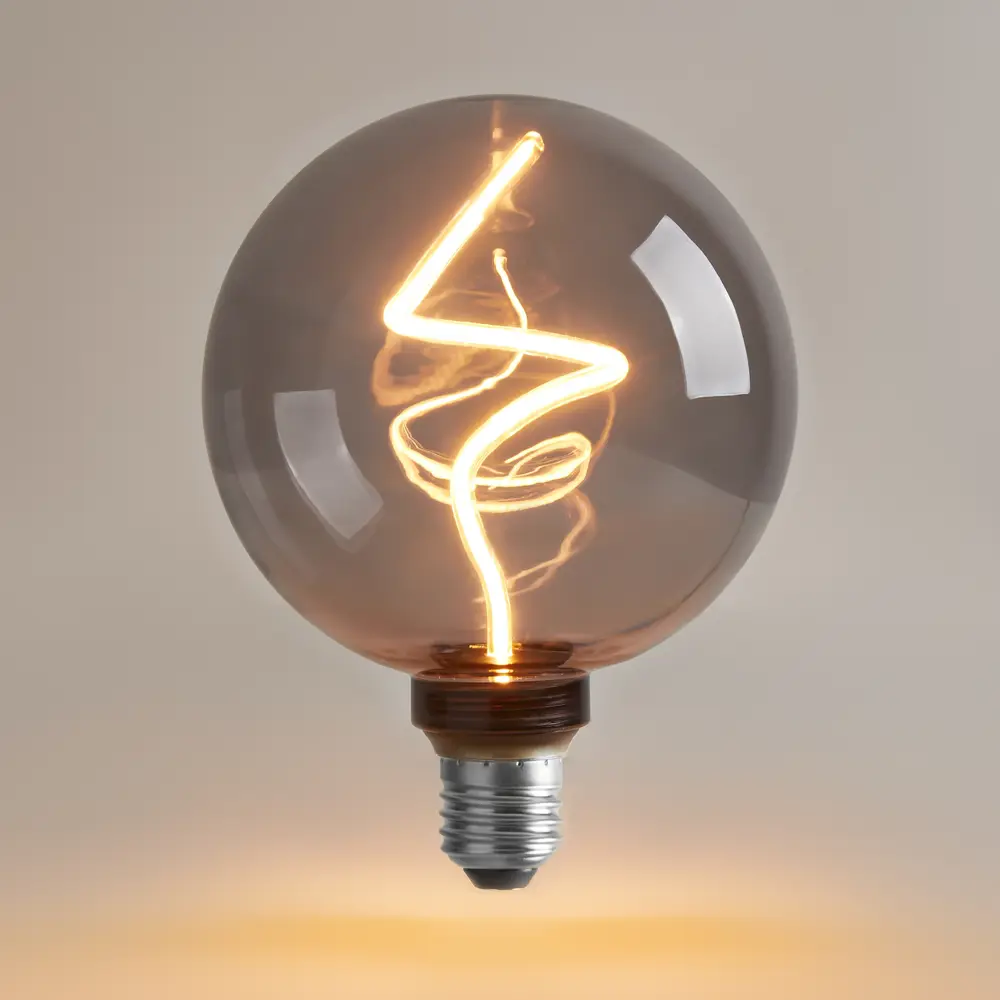 Фото 3 Лампочка светодиодная Voltega 8559 E27 220-240 В 5 Вт шар малый тонированный 220 Лм теплый белый свет