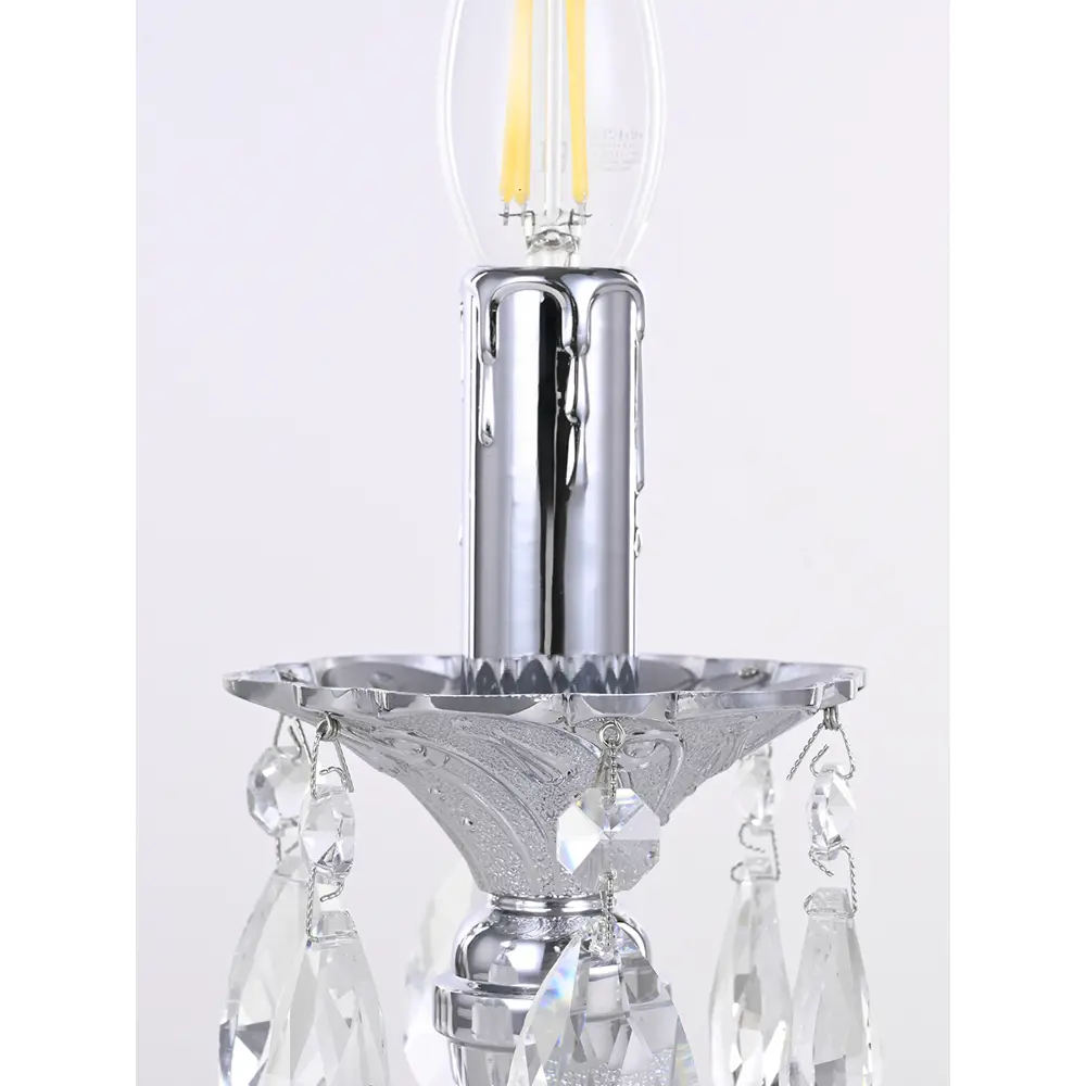 Фото 5 Настольная лампа Bohemia Al77 Al77100l.1-32.ni цвет серый/серебристый Фото 5 Настольная лампа Bohemia Al77 Al77100l.1-32.ni цвет серый/серебристый