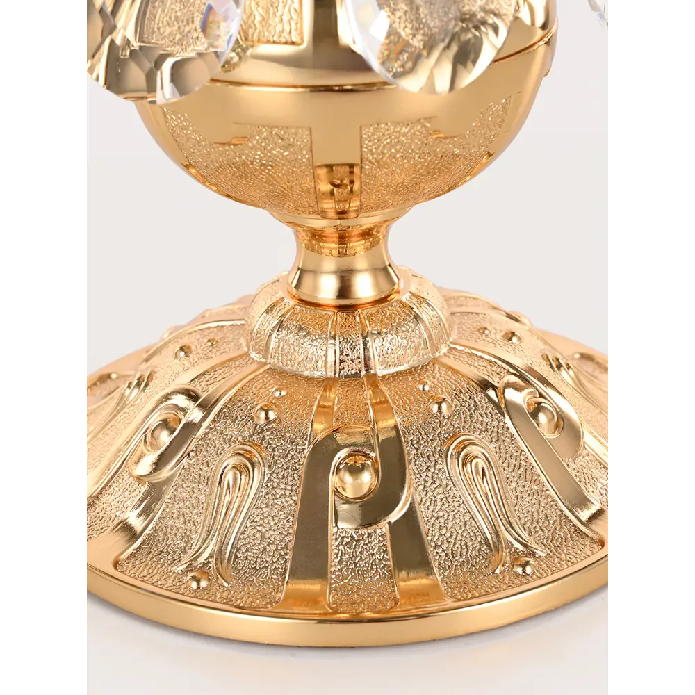 Фото 6 Настольная лампа Bohemia Al77 Al77500l.1-23.g цвет жёлтый/золотой