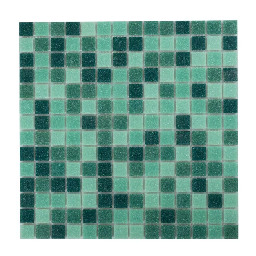 Фото 2 Мозаика стеклянная Керамоград Kg311_10 30x30 см цвет зеленый Фото 2 Мозаика стеклянная Керамоград Kg311_10 30x30 см цвет зеленый