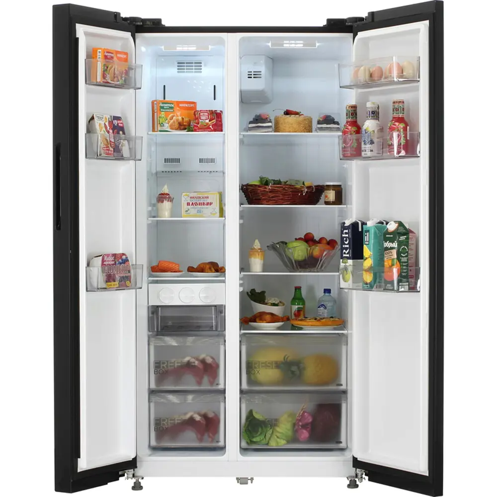 Фото 5 Холодильник Midea MDRS710FGE30 89.7x176.5 см цвет черный Фото 5 Холодильник Midea MDRS710FGE30 89.7x176.5 см цвет черный