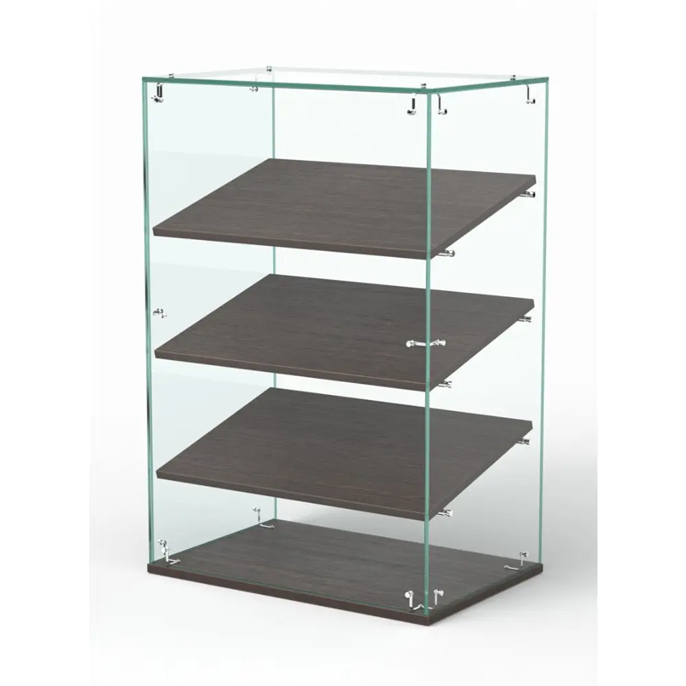 Фото Витрина Сладость №3-О-П 60x90x40 см стекло цвет дуб венге