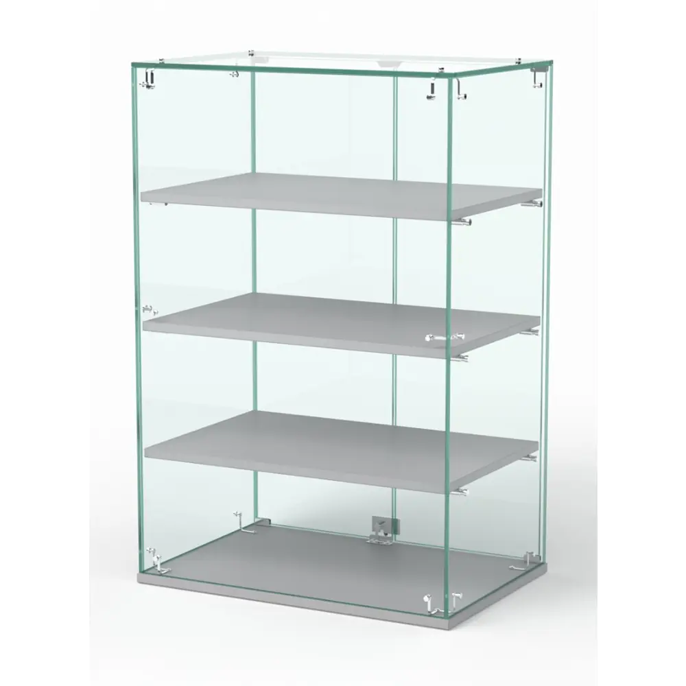 Фото Витрина Сладость №3А-П для выпечки 60x90x40 см стекло цвет серый