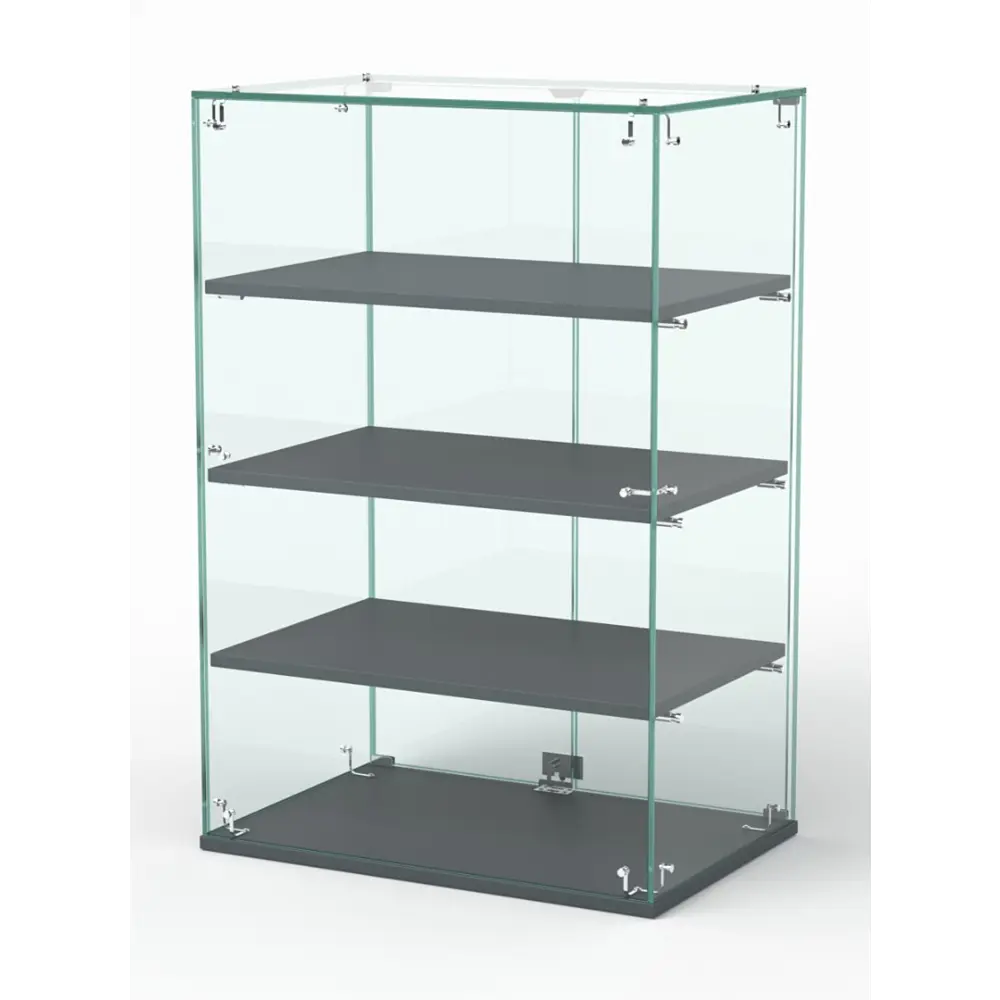 Фото Витрина Сладость №3А-П для выпечки 60x90x40 см стекло цвет темно-серый