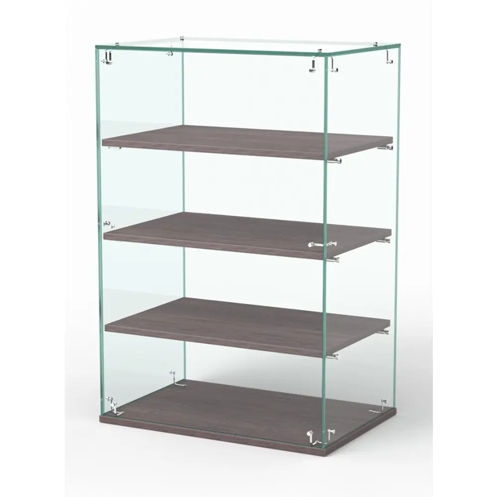 Фото Витрина Сладость №3А-О-П для выпечки 60x90x40 см стекло цвет ясень анкор темный - u31105