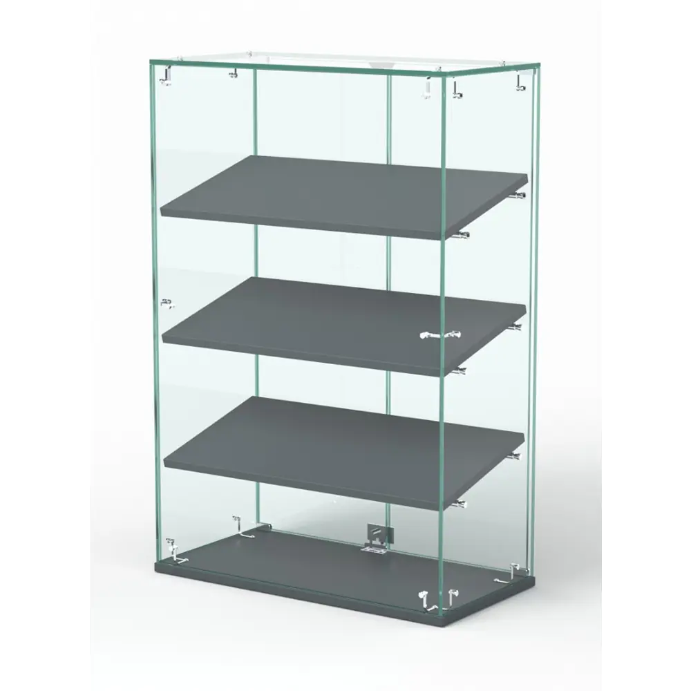 Фото Витрина Сладость №4-П для выпечки 60x90x30 см стекло цвет темно-серый