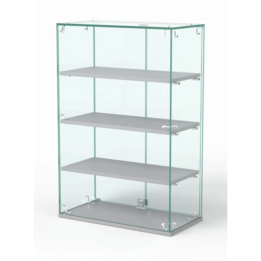 Фото Витрина Сладость №4А-П для выпечки 60x90x30 см стекло цвет серый