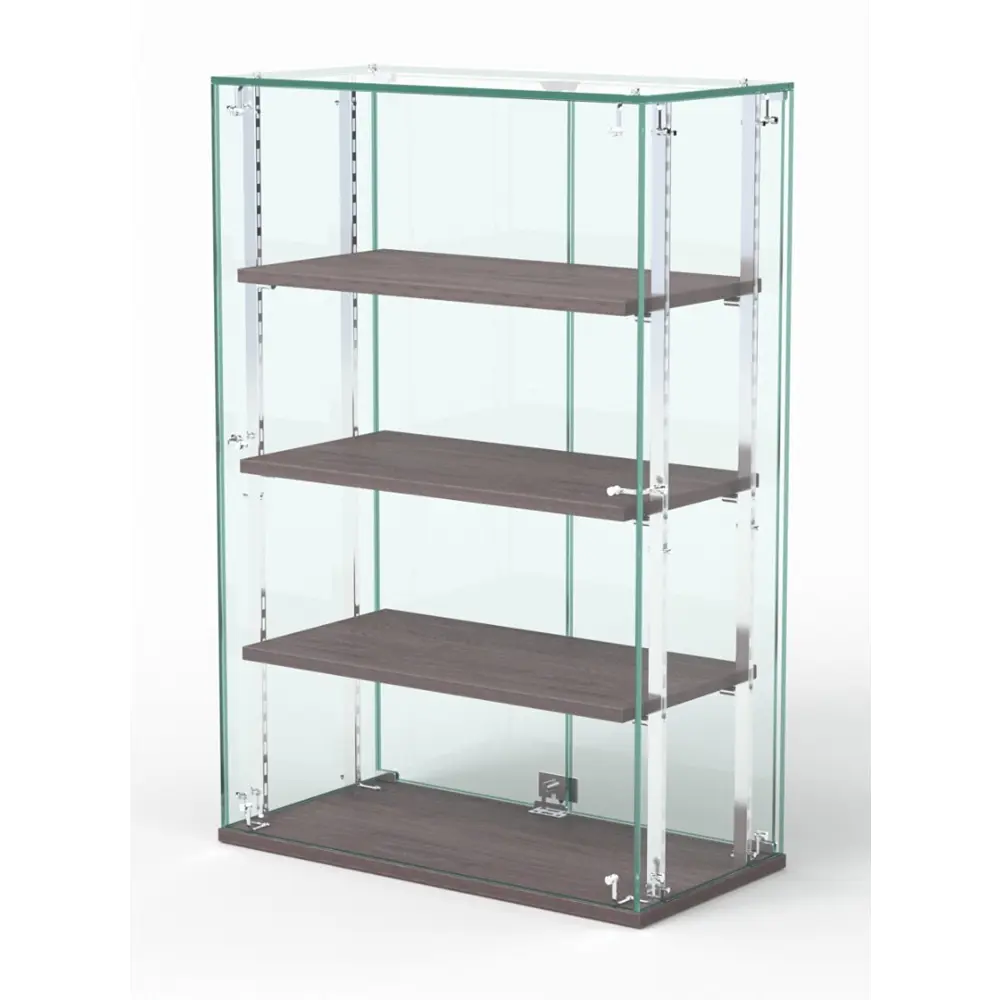 Фото Витрина Сладость №4А-РЕГ-П 60x90x30 см стекло цвет ясень анкор темный