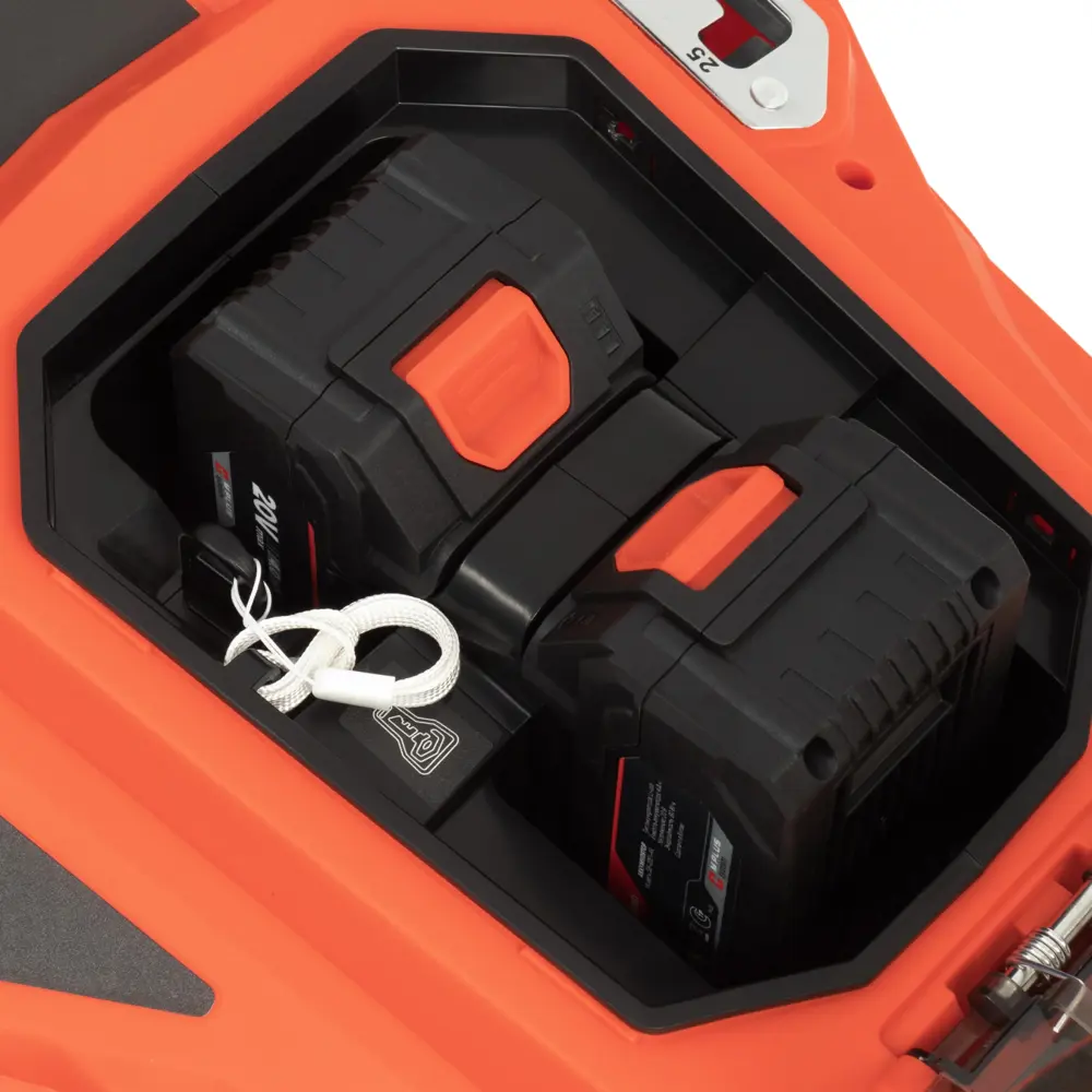 Фото 19 Газонокосилка аккумуляторная Starwind SBL-4.370-8.5 18 В 37 см АКБ и ЗУ входит в комплект