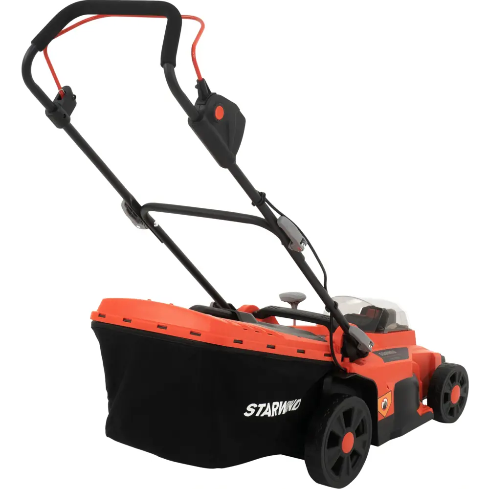 Фото 15 Газонокосилка аккумуляторная Starwind SBL-4.370-8.5 18 В 37 см АКБ и ЗУ входит в комплект