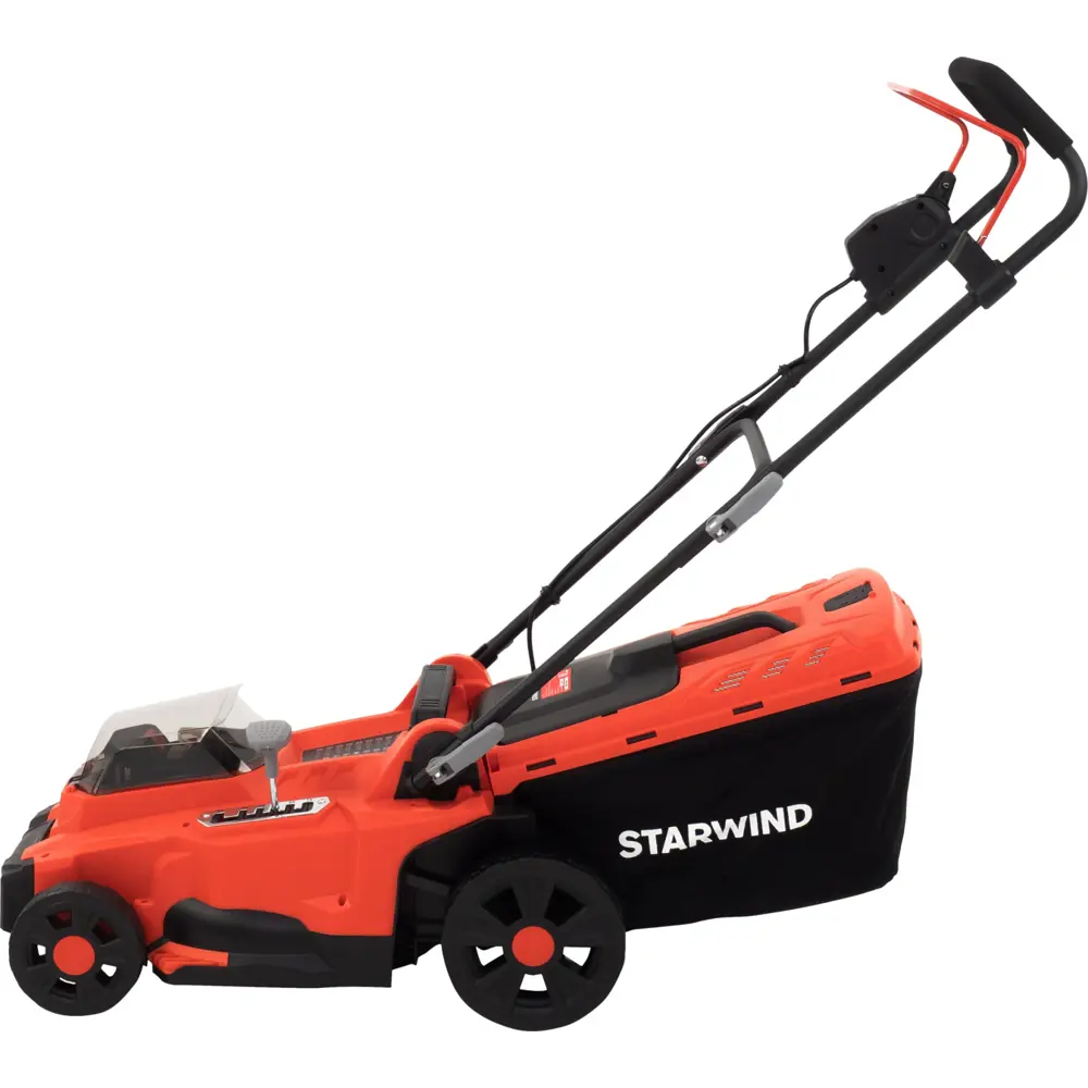 Фото 13 Газонокосилка аккумуляторная Starwind SBL-4.370-8.5 18 В 37 см АКБ и ЗУ входит в комплект