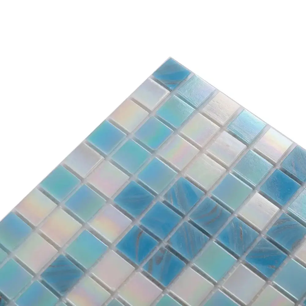 Фото 4 Мозаика стеклянная Керамоград Js18_10 30.5x30.5 см цвет синий Фото 4 Мозаика стеклянная Керамоград Js18_10 30.5x30.5 см цвет синий