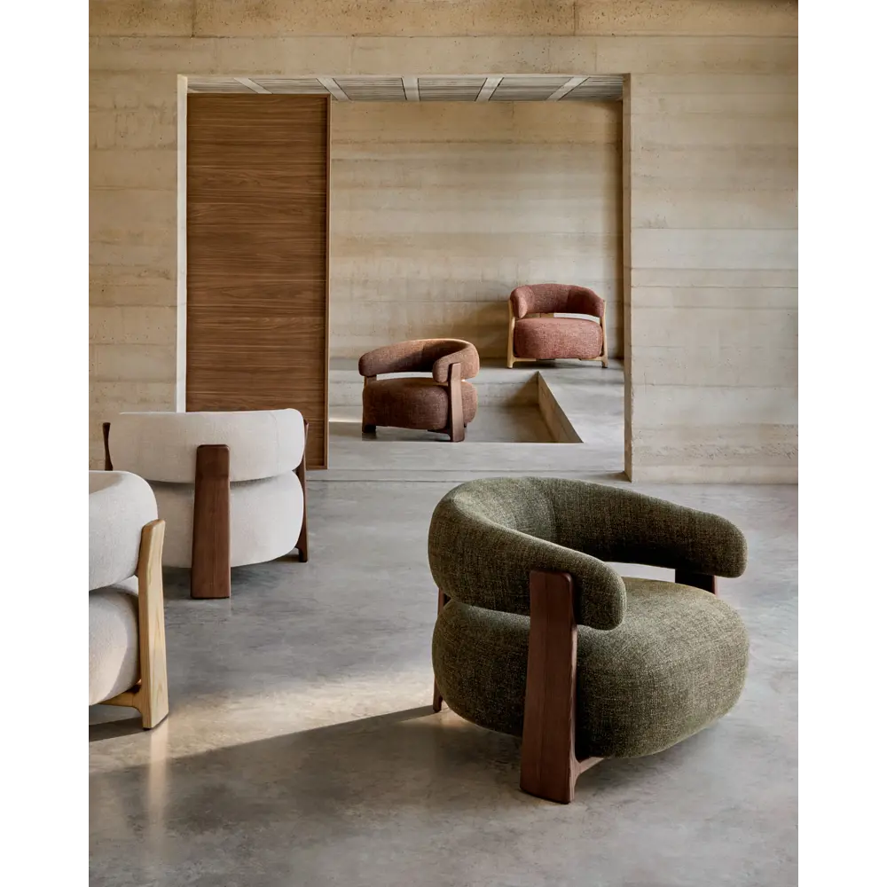 Фото Кресло La forma Granite 86x67x86 см ткань цвет зеленый Фото Кресло La forma Granite 86x67x86 см ткань цвет зеленый