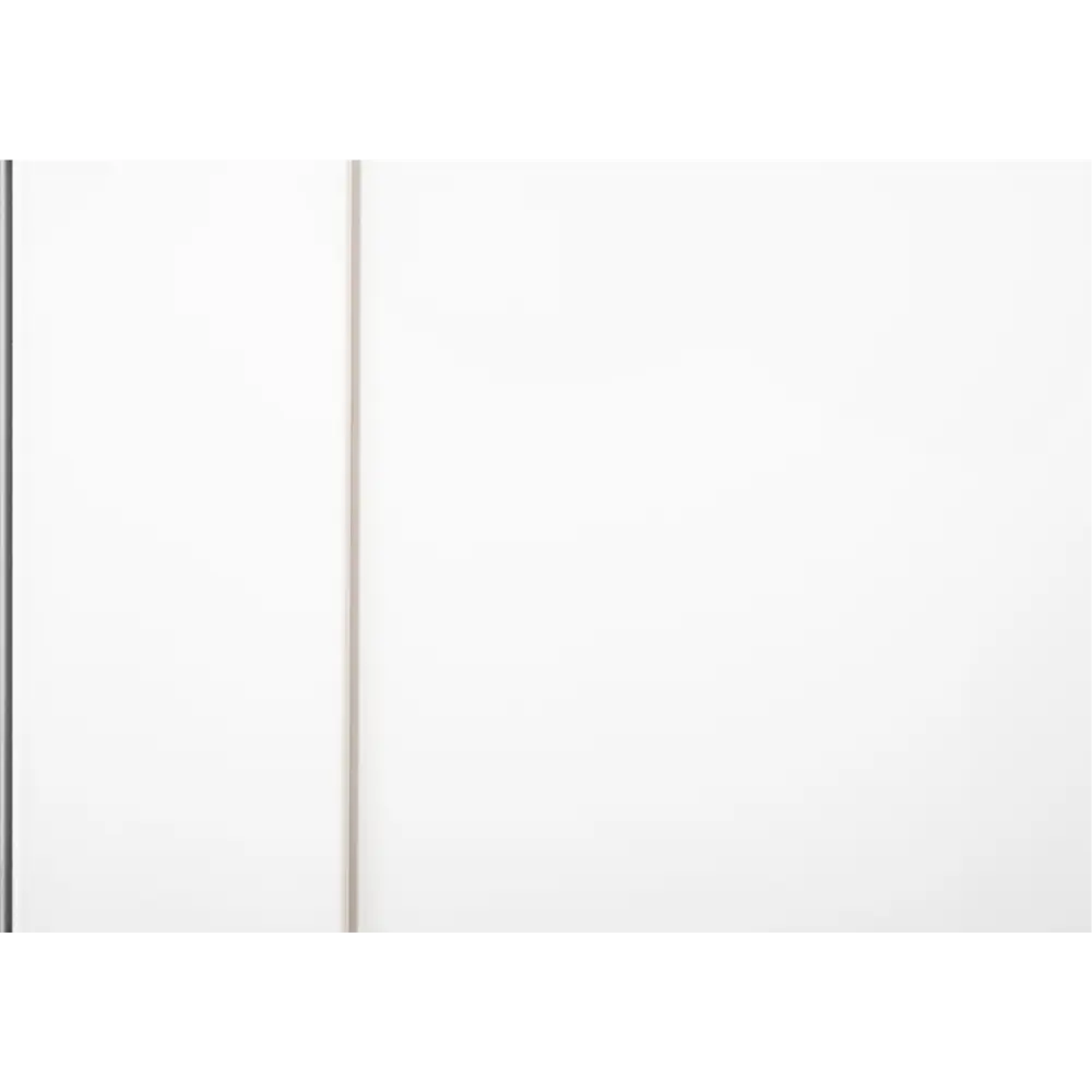 Фото 2 Дверь межкомнатная глухая Рица 60x200 см ПЭТ цвет белый с замком и петлями