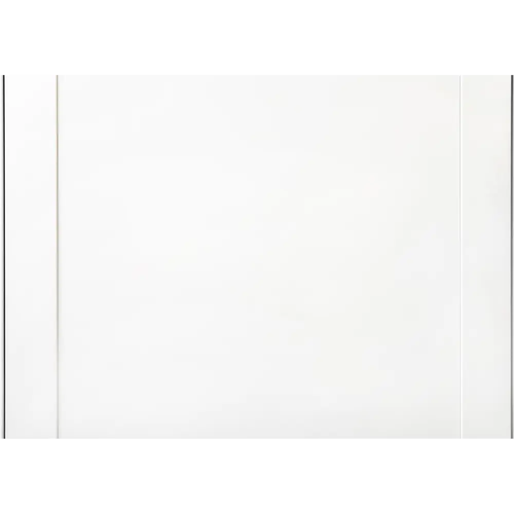 Фото 3 Дверь межкомнатная глухая Рица 70x230 см ПЭТ цвет белый с замком и петлями