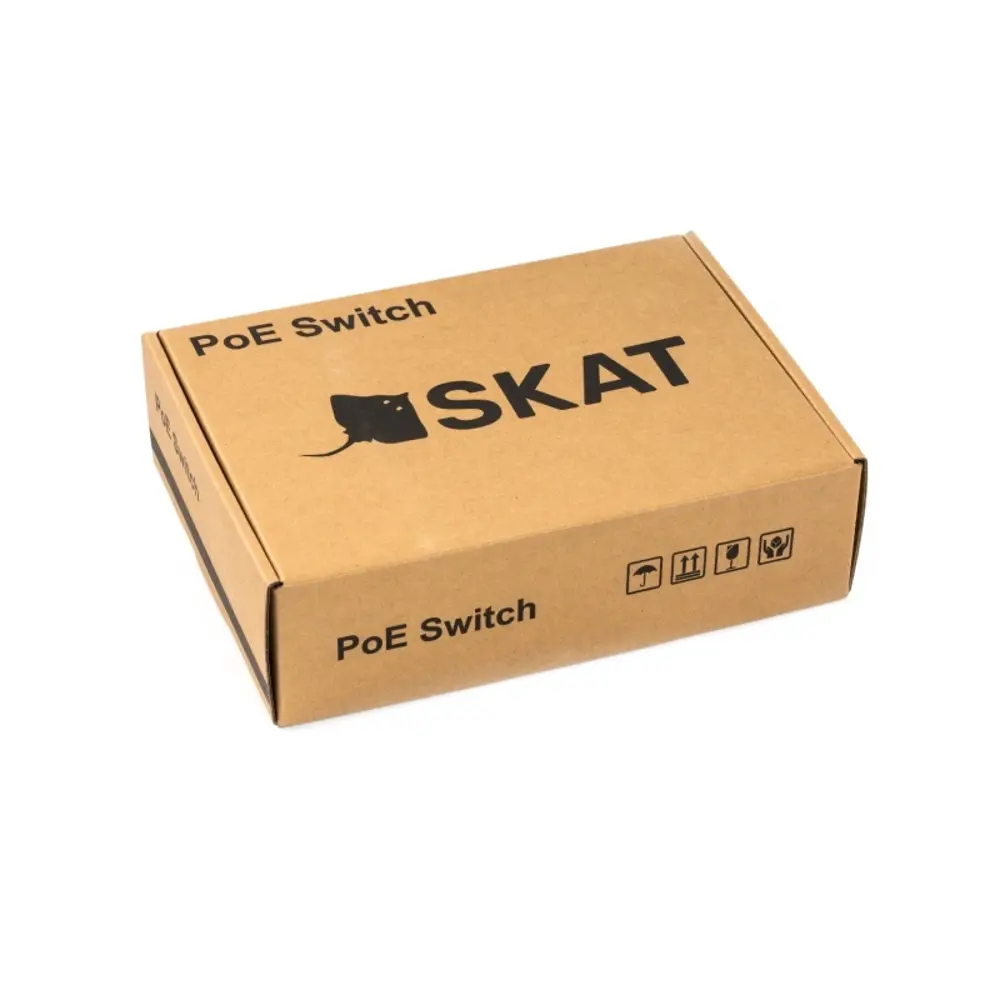 Фото 6 Коммутатор Бастион SKAT PoE-4E-1G-1S PoE Plus 80Вт Фото 6 Коммутатор Бастион SKAT PoE-4E-1G-1S PoE Plus 80Вт