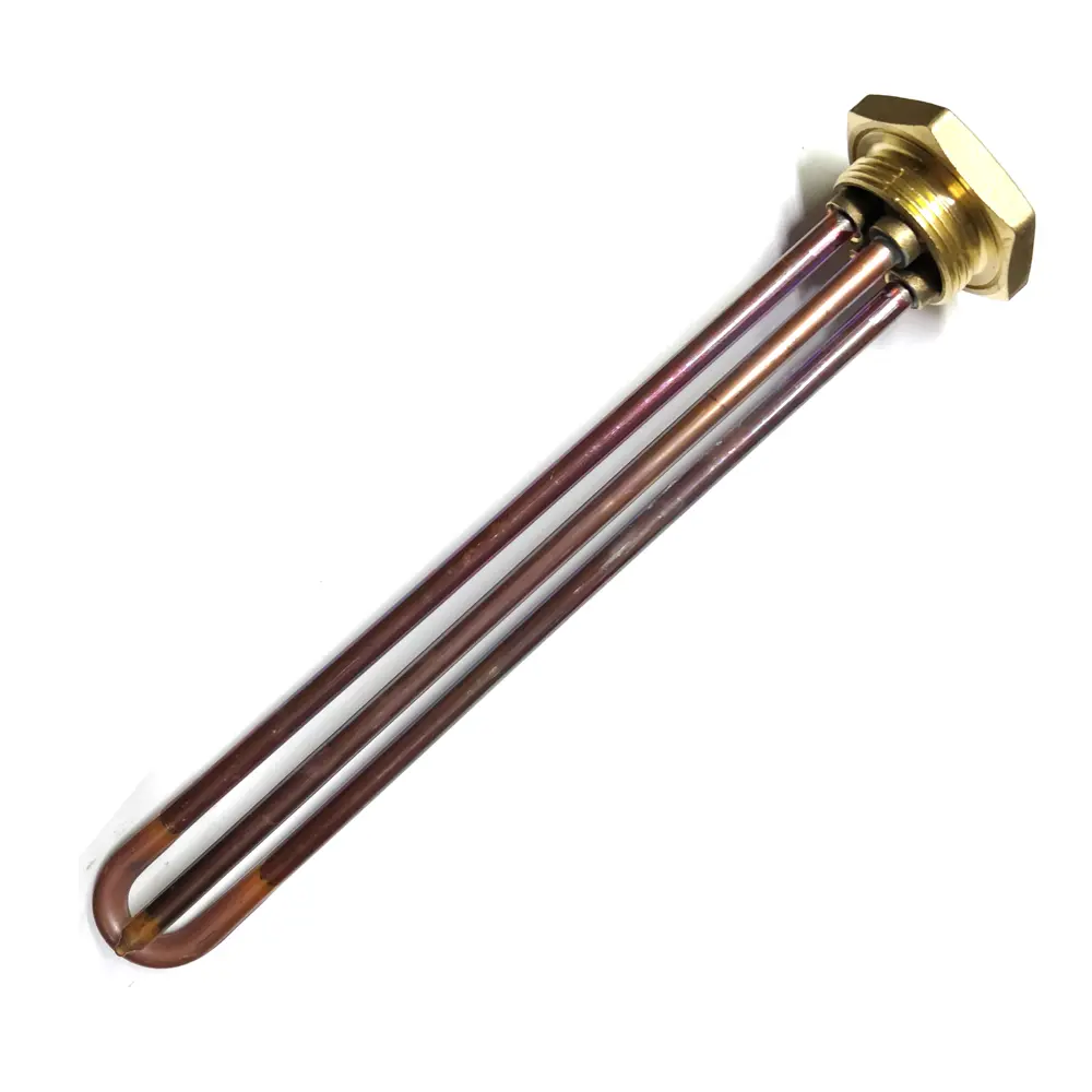 Фото ТЭН для водонагревателя Rexant 70-0323 1.2 кВт трубчатый ТЭН медь Фото ТЭН для водонагревателя Rexant 70-0323 1.2 кВт трубчатый ТЭН медь