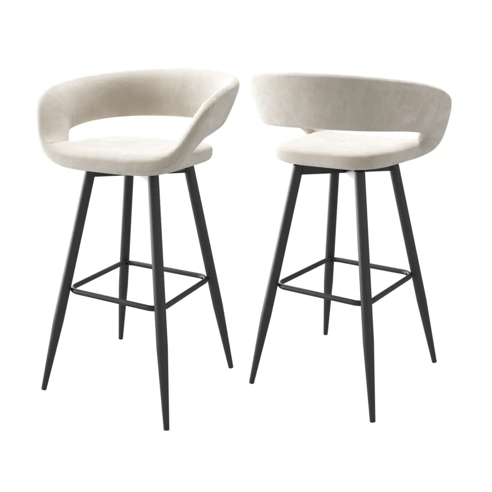 Фото 4 Стул полубарный Mamadoma Стул барный 102199 55x86 см цвет черный/cream lux b03 Фото 4 Стул полубарный Mamadoma Стул барный 102199 55x86 см цвет черный/cream lux b03