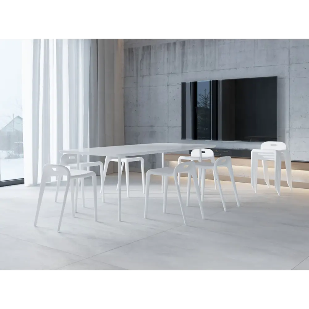 Фото 7 Стул Эспейс Белый пластик 1 шт. Фото 7 Стул Эспейс Белый пластик 1 шт.