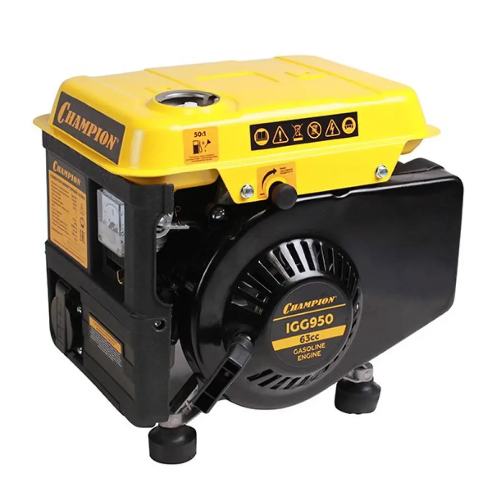 Фото 4 Генератор бензиновый Champion IGG950, 0.9 кВт Фото 4 Генератор бензиновый Champion IGG950, 0.9 кВт