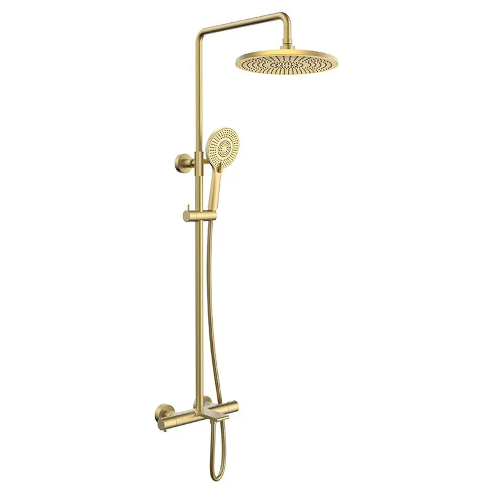 Фото 12 Душевая система AVS Elegant кр-00098311 3 режимная цвет брашированное золото Фото 12 Душевая система AVS Elegant кр-00098311 3 режимная цвет брашированное золото