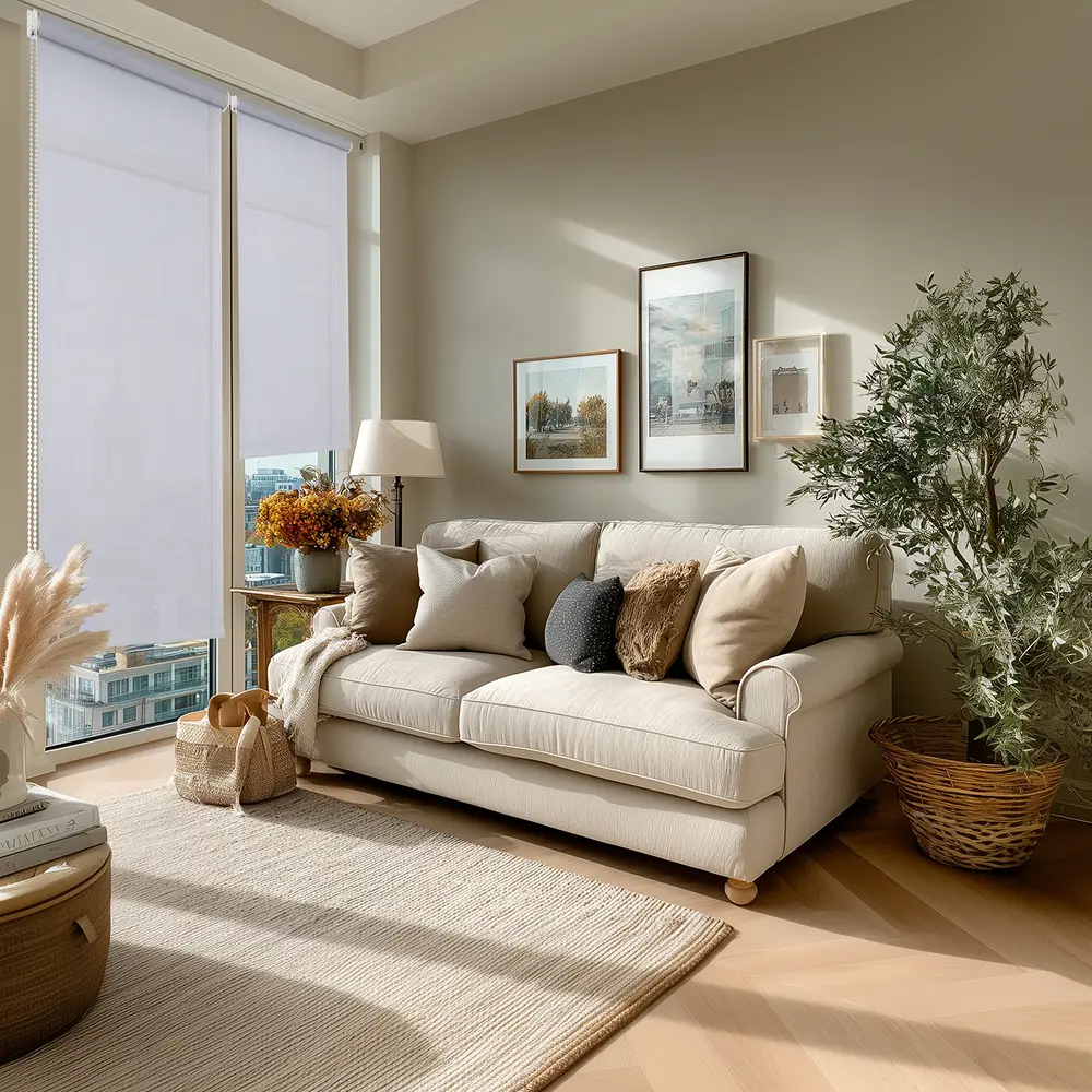 Фото 10 Рулонная штора Domlegrand Сансет 60x250 см цвет серый Фото 10 Рулонная штора Domlegrand Сансет 60x250 см цвет серый