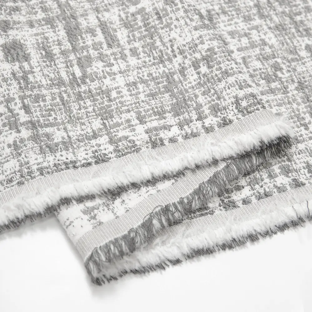 Фото 4 Ткань на отрез 1 м/п Меланж Hitch-04 Жаккард премиум жаккард ширина ткани 100 см цвет серый / серебристый Фото 4 Ткань на отрез 1 м/п Меланж Hitch-04 Жаккард премиум жаккард ширина ткани 100 см цвет серый / серебристый