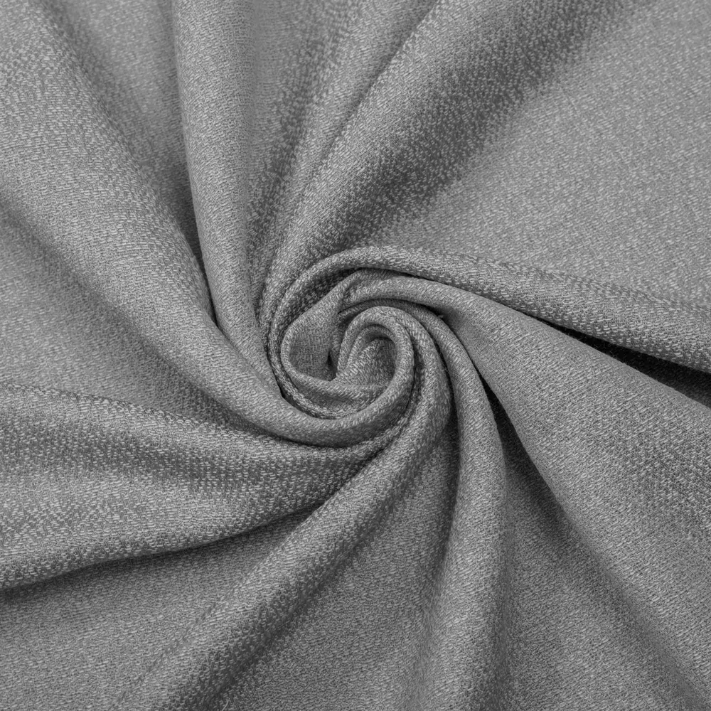 Фото 4 Ткань на отрез 1 м/п Меланж Fresco plain-05 Жаккард жаккард ширина ткани 100 см цвет серый / серебристый