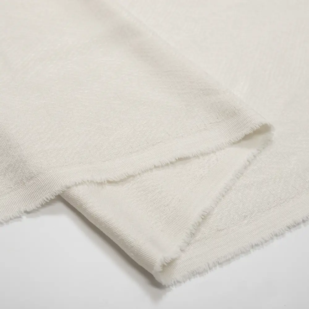 Фото 2 Ткань на отрез 1 м/п Меланж Fresco-01 Жаккард жаккард ширина ткани 100 см цвет бежевый