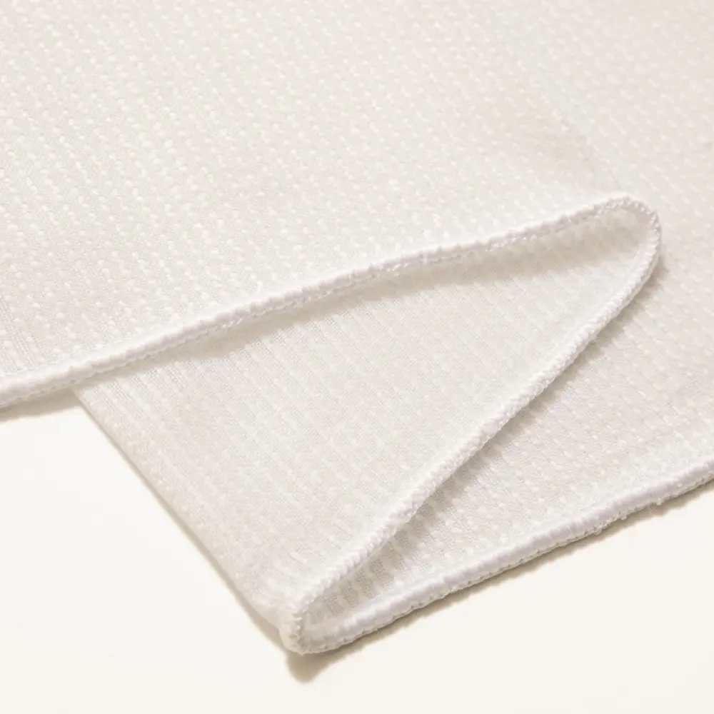 Фото 2 Ткань на отрез 1 м/п Меланж Flax-03 Фентези вафельная ширина ткани 100 см цвет бежевый