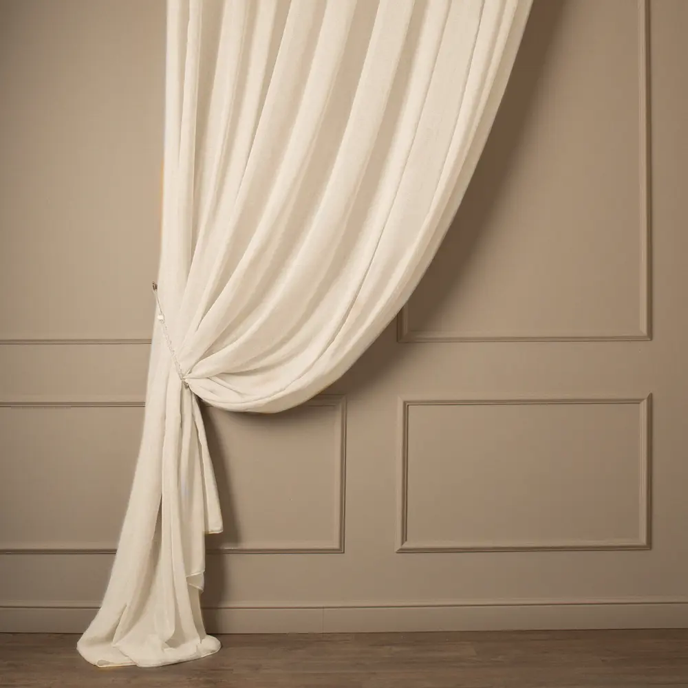 Фото Ткань на отрез 1 м/п Меланж Linen-03 Лен лен ширина ткани 100 см цвет бежевый Фото Ткань на отрез 1 м/п Меланж Linen-03 Лен лен ширина ткани 100 см цвет бежевый