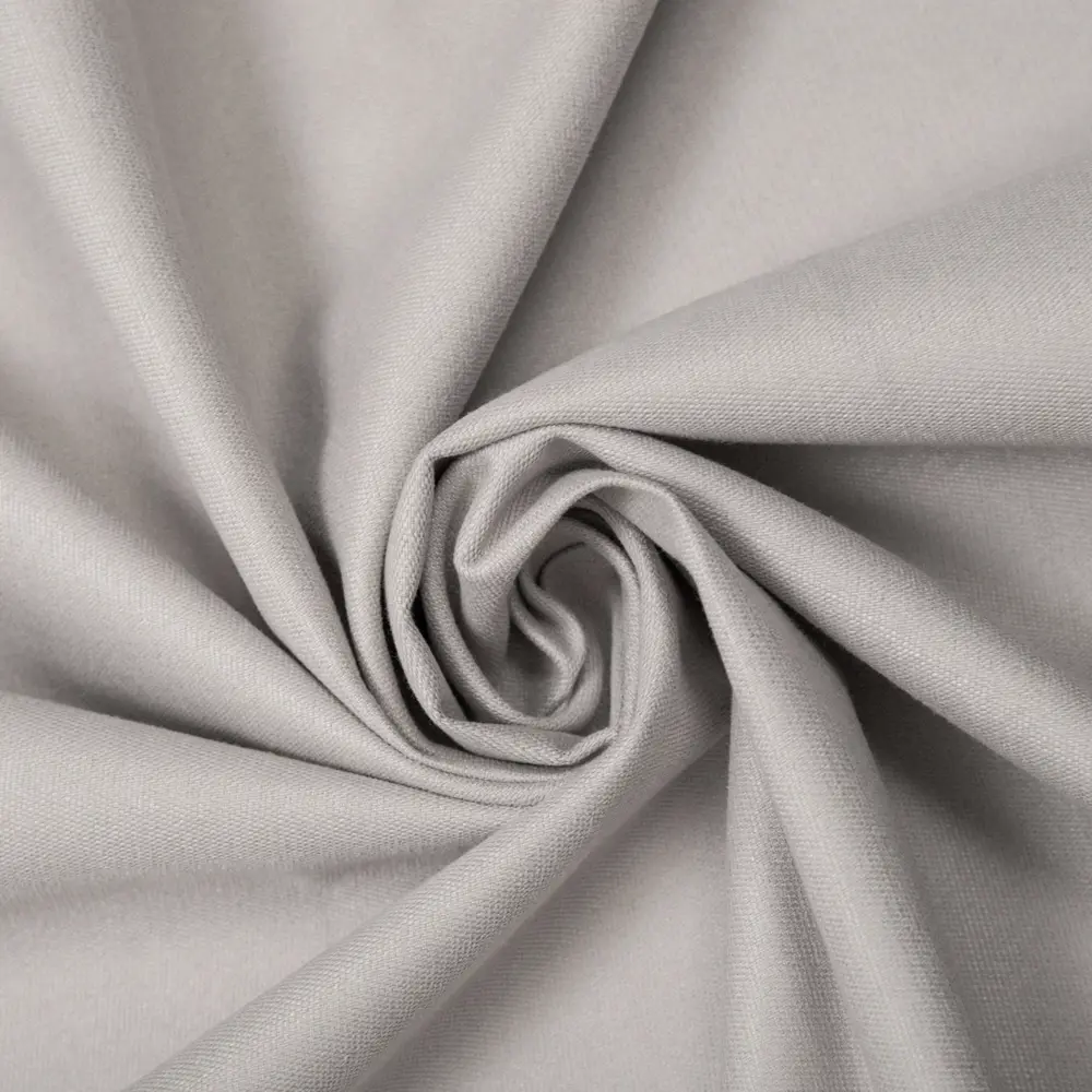 Фото 4 Ткань на отрез 1 м/п Меланж Hint-02 Хлопок блэкаут ширина ткани 100 см цвет бежевый