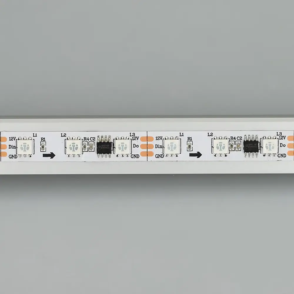 Фото 4 Светодиодная лента Arlight 026367(2) 60 диод/м 14.4 Вт/м 12 В IP20 5 м изменение цвета rgb свет