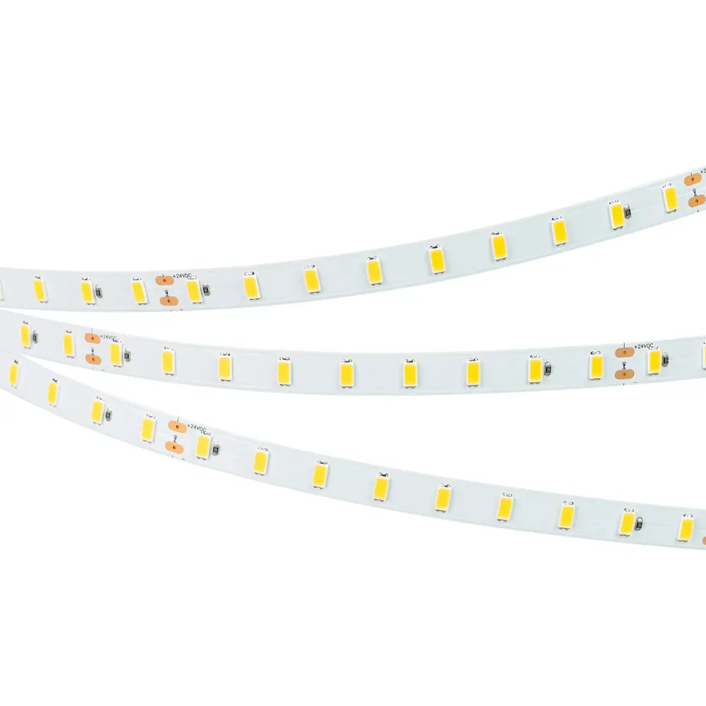 Фото Светодиодная лента Arlight 040210 72 диод/м 7.2 Вт/м 24 В IP20 5 м нейтральный белый свет