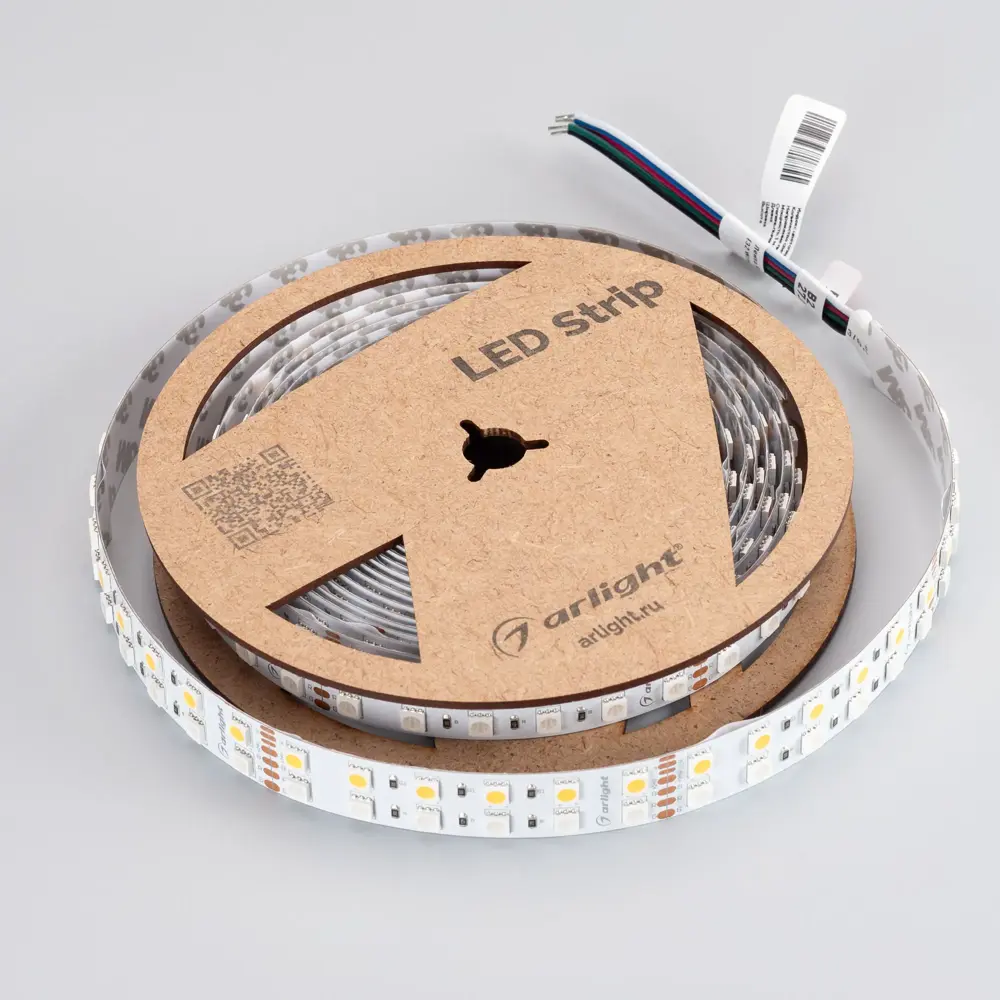 Фото 4 Светодиодная лента Arlight 018144(3) 144 диод/м 32 Вт/м 24 В IP20 5 м белый, изменение цвета rgb свет Фото 4 Светодиодная лента Arlight 018144(3) 144 диод/м 32 Вт/м 24 В IP20 5 м белый, изменение цвета rgb свет
