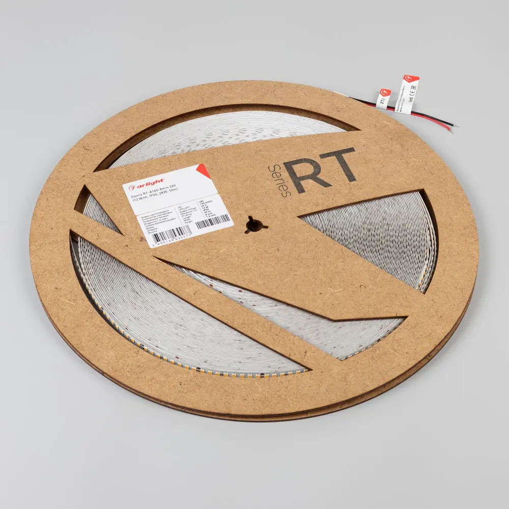 Фото 5 Светодиодная лента Arlight 024554(2) SMD 2835 160 диод/м 10.80 Вт/м 24 В IP20 50 м теплый белый свет Фото 5 Светодиодная лента Arlight 024554(2) SMD 2835 160 диод/м 10.80 Вт/м 24 В IP20 50 м теплый белый свет