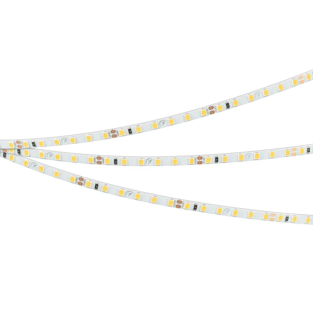 Фото 4 Светодиодная лента Arlight 015651 2 SMD 2835 120 диод/8.40 Вт/м 24 В IP20 5 м холодный белый свет Фото 4 Светодиодная лента Arlight 015651 2 SMD 2835 120 диод/8.40 Вт/м 24 В IP20 5 м холодный белый свет