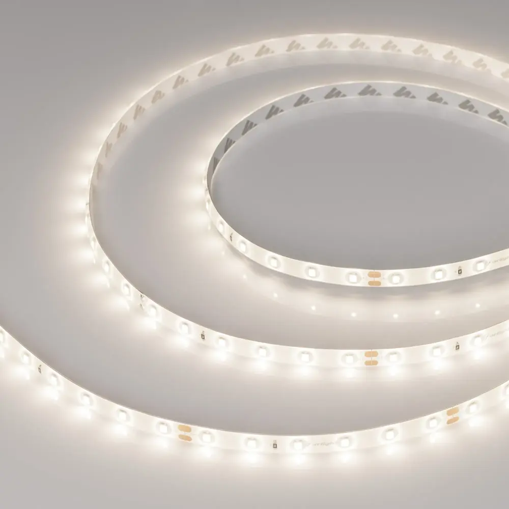 Фото 2 Светодиодная лента Arlight 024260 2 SMD 2835 60 диод/4 Вт/м 24 В IP65 5 м нейтральный белый свет Фото 2 Светодиодная лента Arlight 024260 2 SMD 2835 60 диод/4 Вт/м 24 В IP65 5 м нейтральный белый свет