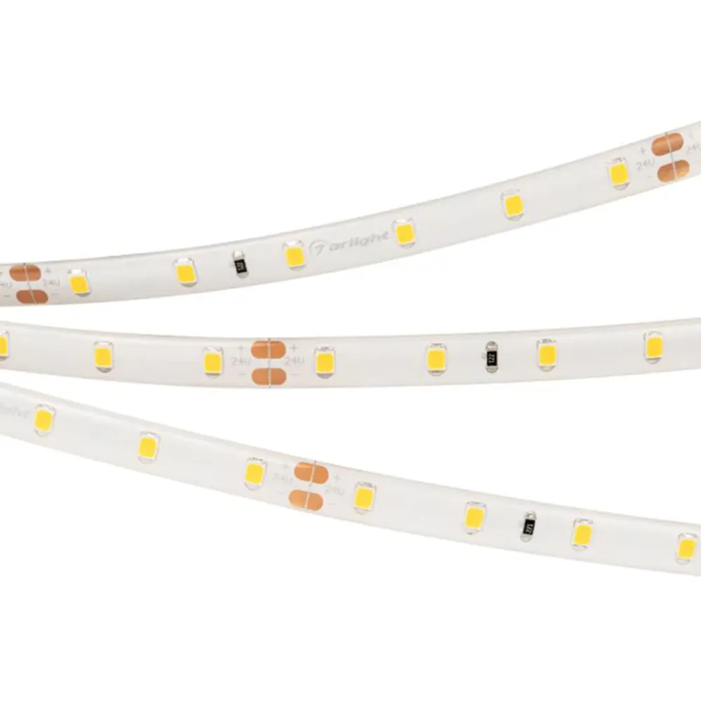 Фото Светодиодная лента Arlight 020522 2 SMD 2835 60 диод/6.70 Вт/м 24 В IP65 5 м холодный белый свет Фото Светодиодная лента Arlight 020522 2 SMD 2835 60 диод/6.70 Вт/м 24 В IP65 5 м холодный белый свет