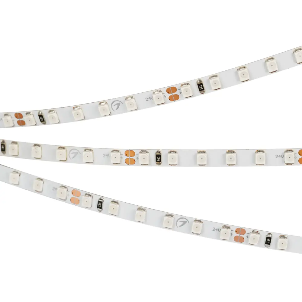 Фото 3 Светодиодная лента Arlight 015663 2 SMD 2835 120 диод/8.40 Вт/м 24 В IP20 5 м зеленый свет Фото 3 Светодиодная лента Arlight 015663 2 SMD 2835 120 диод/8.40 Вт/м 24 В IP20 5 м зеленый свет