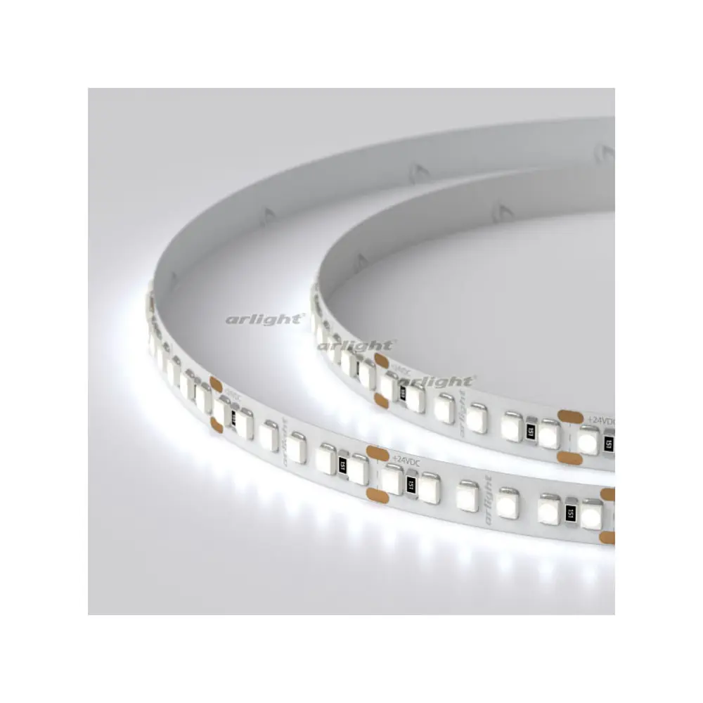 Фото 9 Светодиодная лента Arlight 018729(2) SMD 3528 180 диод/12 Вт/м 24 В IP20 5 м холодный белый свет Фото 9 Светодиодная лента Arlight 018729(2) SMD 3528 180 диод/12 Вт/м 24 В IP20 5 м холодный белый свет