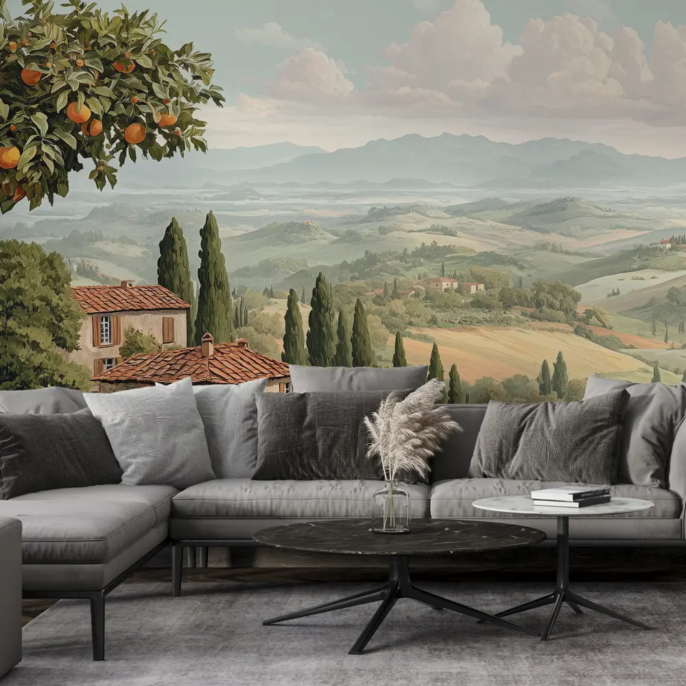 Фото 2 Фотообои флизелиновые Postermarket Город в горах 500x270 см Фото 2 Фотообои флизелиновые Postermarket Город в горах 500x270 см